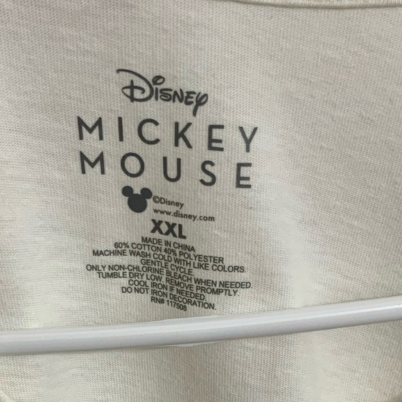 NWT Disney Mickey Mouse Shirt Size XXL - Picture 3 of 3